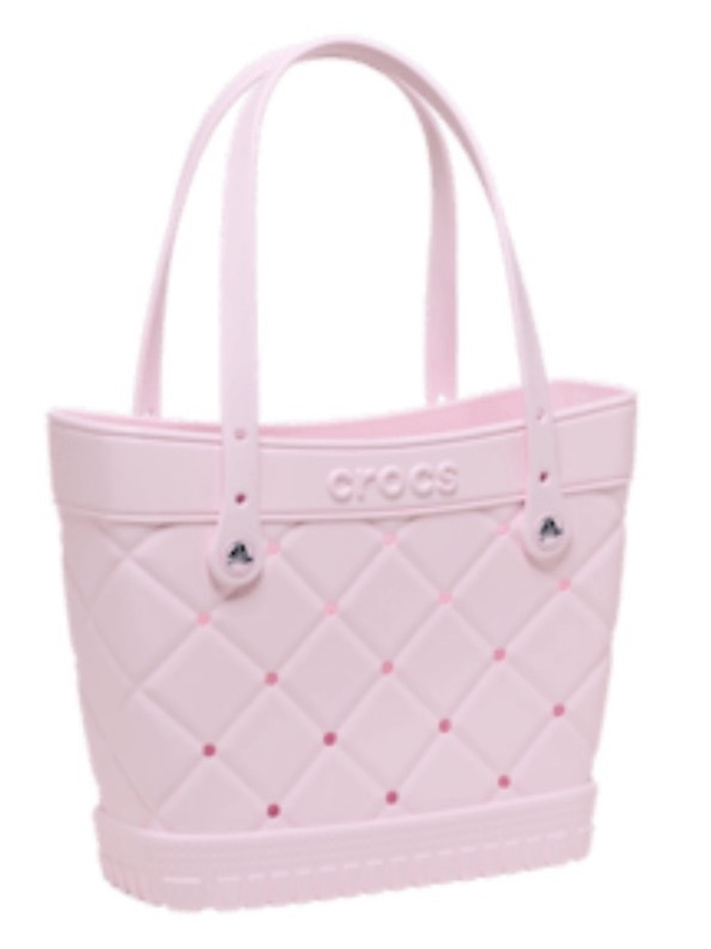 ♥️💖 Crocs Quilted Tote Pearl Bag Chain & Large Bow NWT MOTHER’S DAY GRADS GIFT